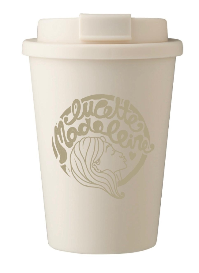 Mug réutilisable Lucette Madeleine : Latté