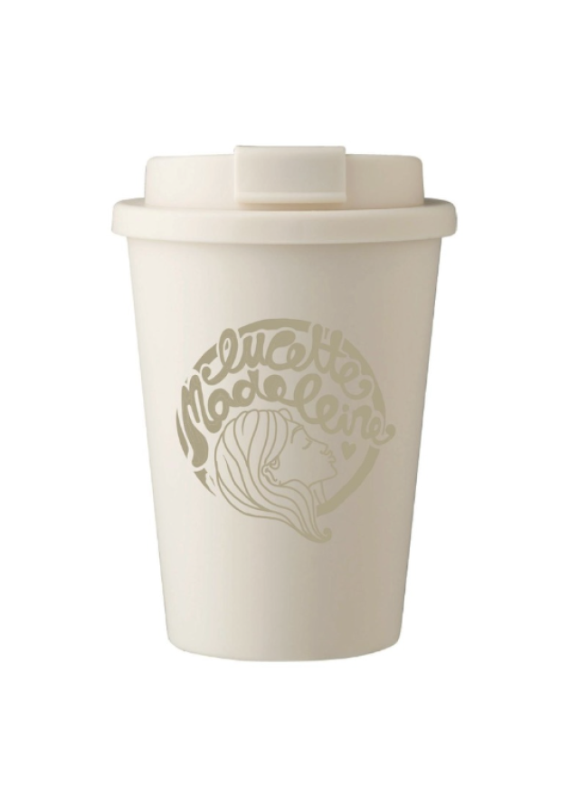 Mug réutilisable Lucette Madeleine : Latté